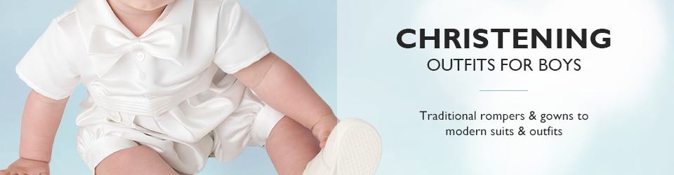 Christening Outfits for Baby Boys